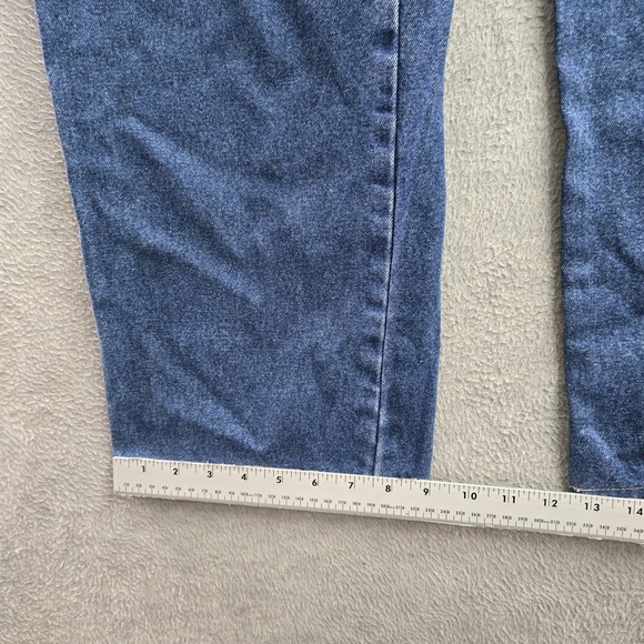 VINTAGE Dickies Men Jeans 34X34 Blue Denim Carpenter Gorpcore Logo 31" Y2K - Picture 3 of 11